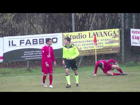Calcio Eccellenza 6a ritorno Settimo vs Pro Dronero 07 02 2016