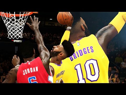 NBA 2k15 MyCAREER Gameplay S2 - DUNKS ONLY Challenge! Old Bridges is Back! Battle for LA Pt. 3