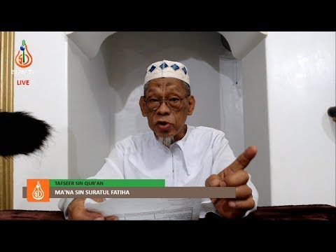Pangadjian Dayin ha Surah Al-Fatiha (Ep. 2) - Shaykh Jackariya Mohammad (Tausug)