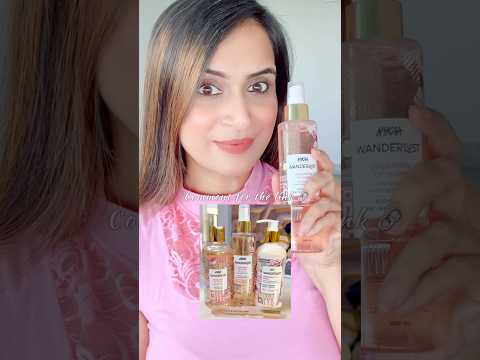 Nykaa Wanderlust Dreaming of Paris body mist and range💞 #fragrance #nykaa #bodymist