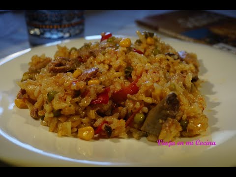 Arroz con atún de Cabo Verde