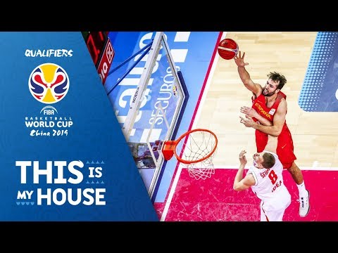 Spain v Montenegro - Full Game - FIBA Basketball World Cup 2019 - European Qualifiers
