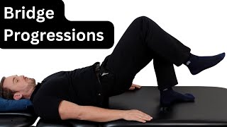 Glute Bridge Exercise Progressions for SIJ Pain