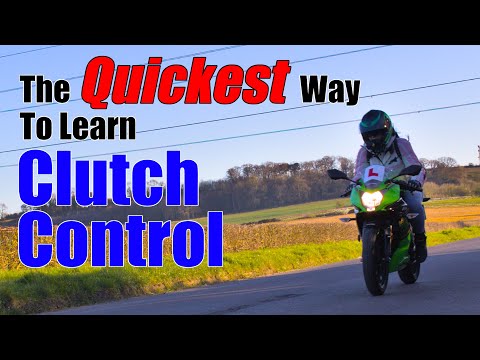 The FASTEST way to Learn Clutch Control on a Motorcycle (Feat. Kawasaki Ninja 125)