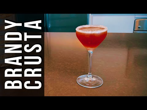 Brandy Crusta 🍹  | The Original Sidecar