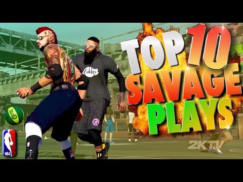 TOP 10 SAVAGE PARK Plays Of The Week! NBA 2K17 Posterizers & Ankle Breakers