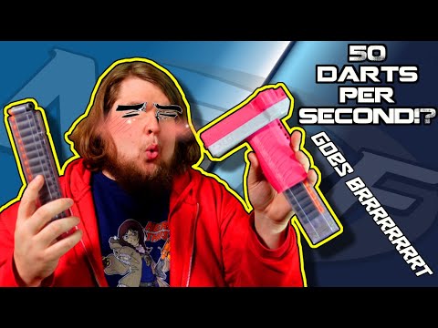 FASTEST FIRING NERF BLASTER?! The Lepus: a 3D Printed NERF Pocket Deleter Pistol (Goes BRRRRRRRRRT)