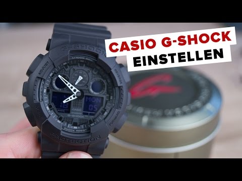 [Deutsch] Casio G-SHOCK EINSTELLEN // Tutorial // FullHD