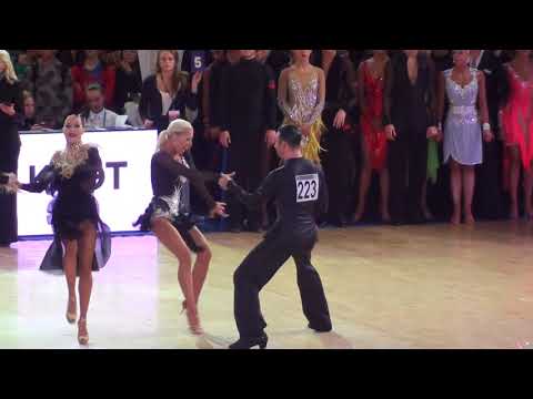 Alexey Birman - Uliana Pustovalova, RUS Jive R3 WDSF Grand Slam Latin ROC - 2017
