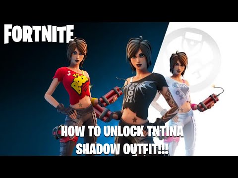 Fortnite - How To Unlock TNTina Shadow Skin (TNTina Faction Mission)