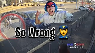 COP KNOCKSOUTS AN OLD MAN FOR A WRONG U TURN (REACTION VIDEO)