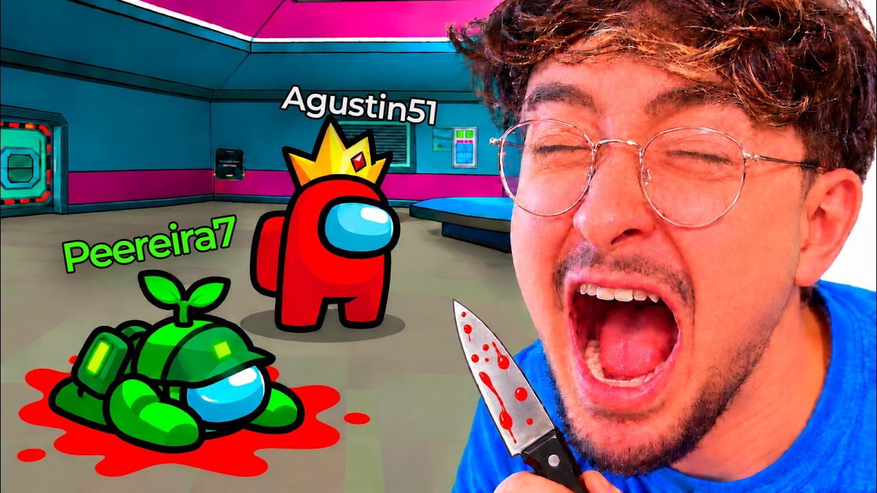 Soy el MEJOR IMPOSTOR de AMONG US | ft DjMaRiiO, Peereira7, GUANYAR, Agustin51
