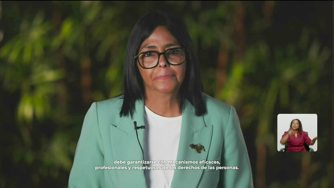 Mensaje de Delcy Rodríguez a 2 meses de los terremotos del 24 de Junio de 2026
