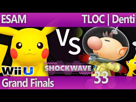 SW 33 Wii U - ESAM (Pikachu) vs TLOC | Denti (Olimar) - Grand Finals