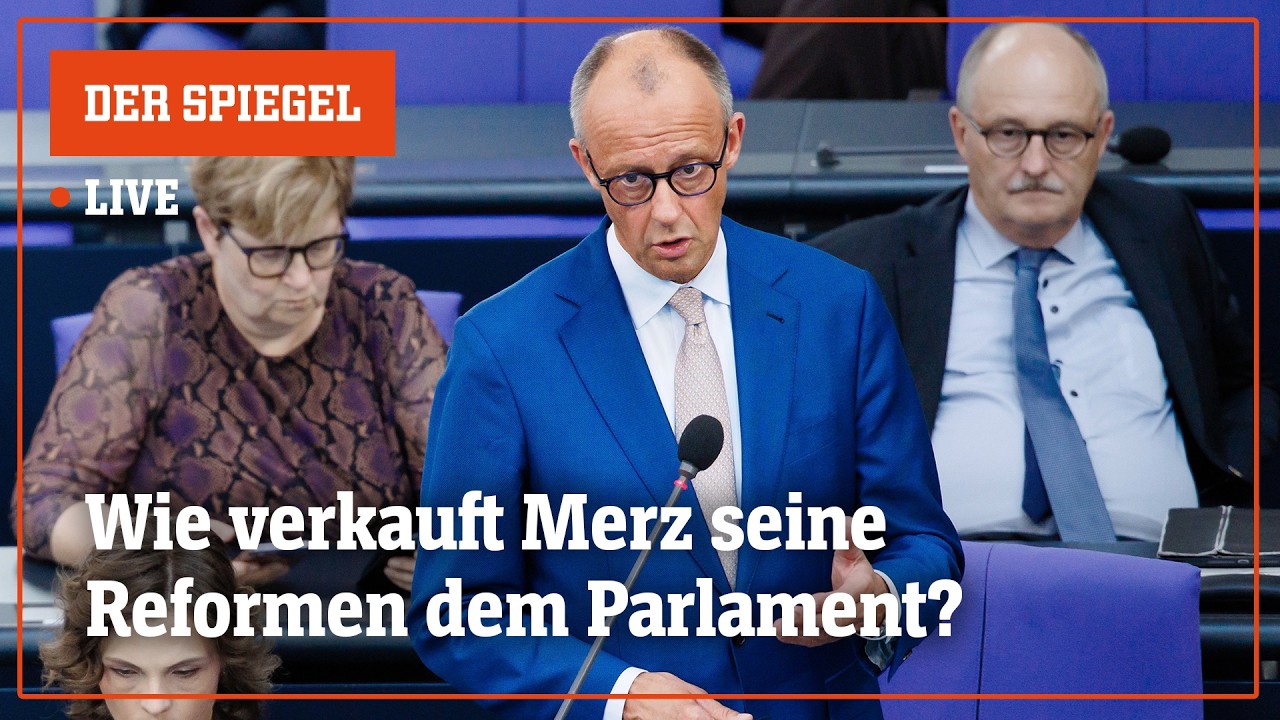 Livestream: Wie verkauft der Kanzler seine Reformen dem Parlament? | DER SPIEGEL