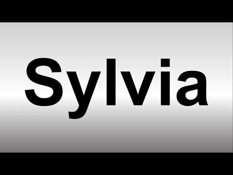 How to Pronounce Sylvia