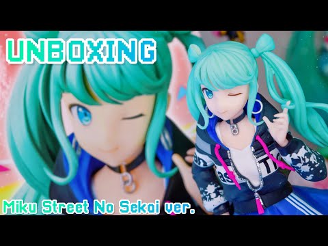 UNBOXING - Hatsune Miku Street no Sekai - Project Sekai: Colorful Stage! | Sega Prize  