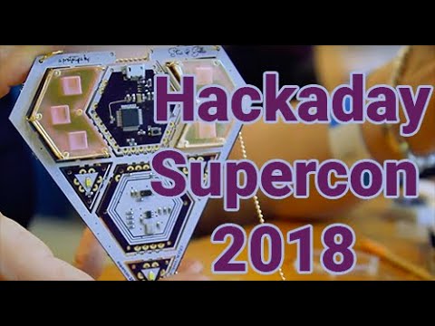 Amazing DIY Tech @ 2018 Hackaday Supercon: Wearable Electronic Jewelry, Cosplay Mods & Magic ML