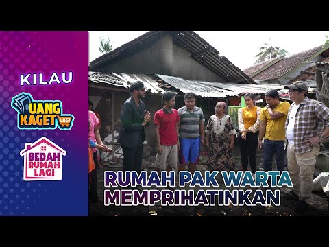 Kondisi Rumah Pak Warta Sungguh Memprihatinkan - Kilau Uang Kaget & Bedah Rumah