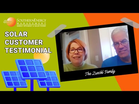 On a recent Zoom call, the Zweckl family opened up about the wonderful experience they had going solar with Southern Energy Management!