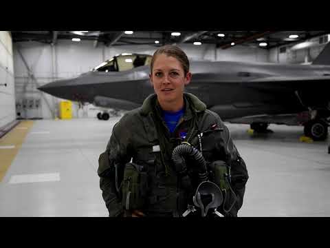 F-35 Demo Team Salutes America: Capt. Kristin "BEO" Wolfe