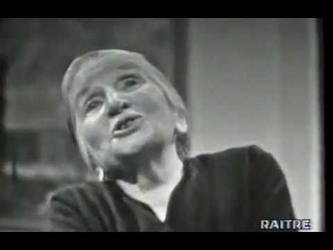 Emma Gramatica legge "la Pioggia nel pineto" di Gabriele d'Annunzio