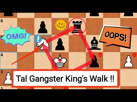 Magician "Gangstar king Walk" Mikhail Tal Vs Georgy Lisitsin (1-0) Strong piece is king 👑 *1965*✅