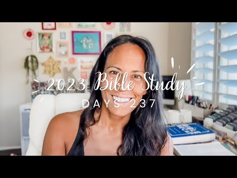 Study the Bible in One Year: Day 237 Lamentations 1-2 | Bible study for beginners