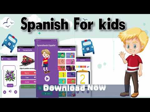 learn spanish for kids 3-5 yrs Video