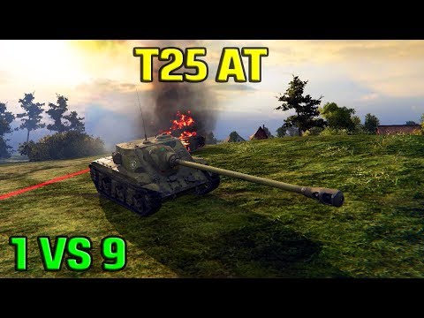 World Of Tanks | T25 AT - 5800 Damage - 12 Kills