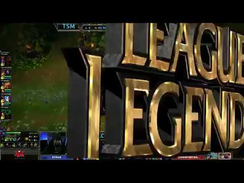 TSM Bjergsen Gragas VS Coast Ziospartan Jax Highlights   2014 NA LCS Spring W11D2 HQ