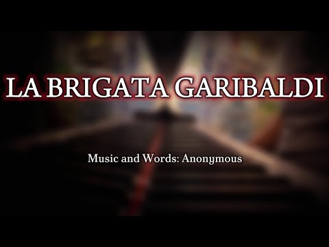 La Brigata Garibaldi - Italian Communist Song [Piano+Lyrics]