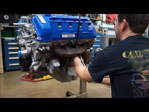 2013 GT500 5.8 ENGINE BUILD By Competition Auto  PART3