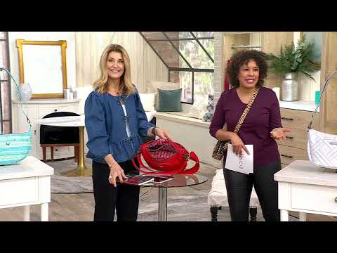 Lug Matte Luxe Shoulder Bag w/ Crossbody Strap - Harmony on QVC