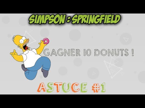 comment gagner des donuts dans les simpsons