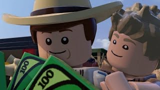 LEGO Jurassic World - 100% Level Guide #16 - Landing Site (All 10 Minikits/Amber Brick)