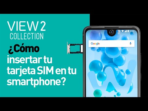 Wiko VIEW2 COLLECTION Tutorial 11 - ¿Cómo insertar tu tarjeta SIM en tu smartphone?