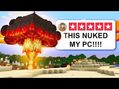 I Tried Minecraft's Strongest Nuke Mods