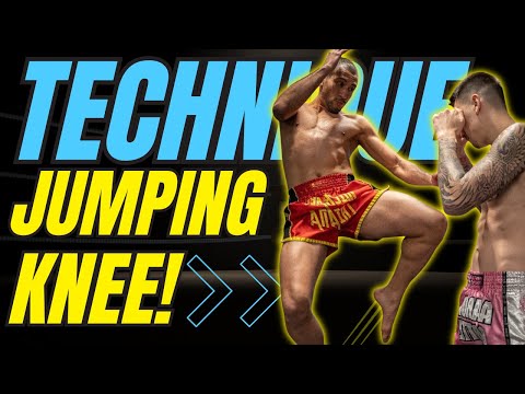 MUAY THAI Flying Knee - Jumping Knee