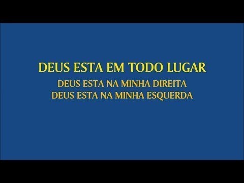 Deus Está Em Todo Lugar - Banda APF