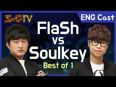 [ENG] FlaSh vs SoulKey on Polypoid (TvZ) - Starcraft Remastered (StarCastTV English)