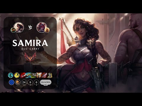 Samira ADC vs Xayah - EUW Grandmaster Patch 13.15