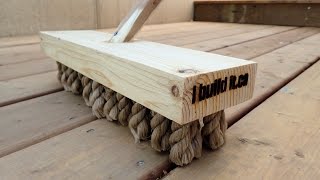 Make Your Own Deck Broom