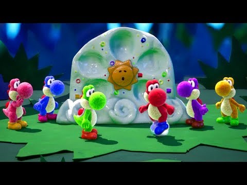 Yoshi's Crafted World Walkthrough Part 16 - Outer Orbit