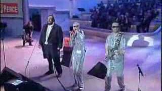 Eurythmics Luciano Pavarotti There Must Be An Angel (Playing With My Heart) Live June 6th, 2000