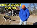 MOVING OFF C'MON MOUNTAIN? DECISION MADE tiny house homesteading, off-grid, cabin build, DI, tractor