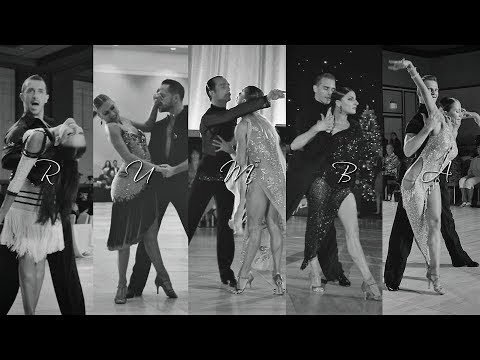 Top 5 Favorite Rumba I How to dance International Latin I NDCA Dancesport competitions 2018-2019