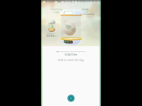 Pokemon Go! #1 Tentando chocar um ovo..... Não deu certo