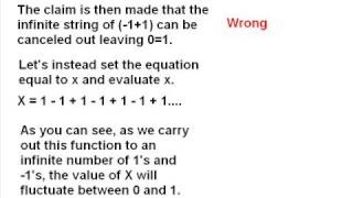 Re: Proof of one equals zero what is wrong?