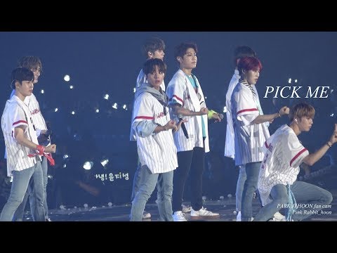 180603 워너원 월드투어 [ONE: THE WORLD in Seoul] - 나야나 (박지훈 Focus) 4K